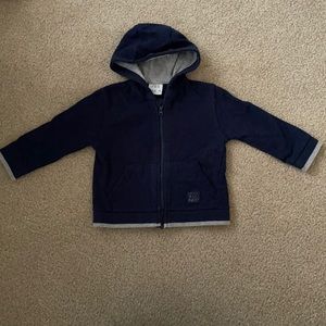Zara Baby Zip Up Hoodie 9-12 Months